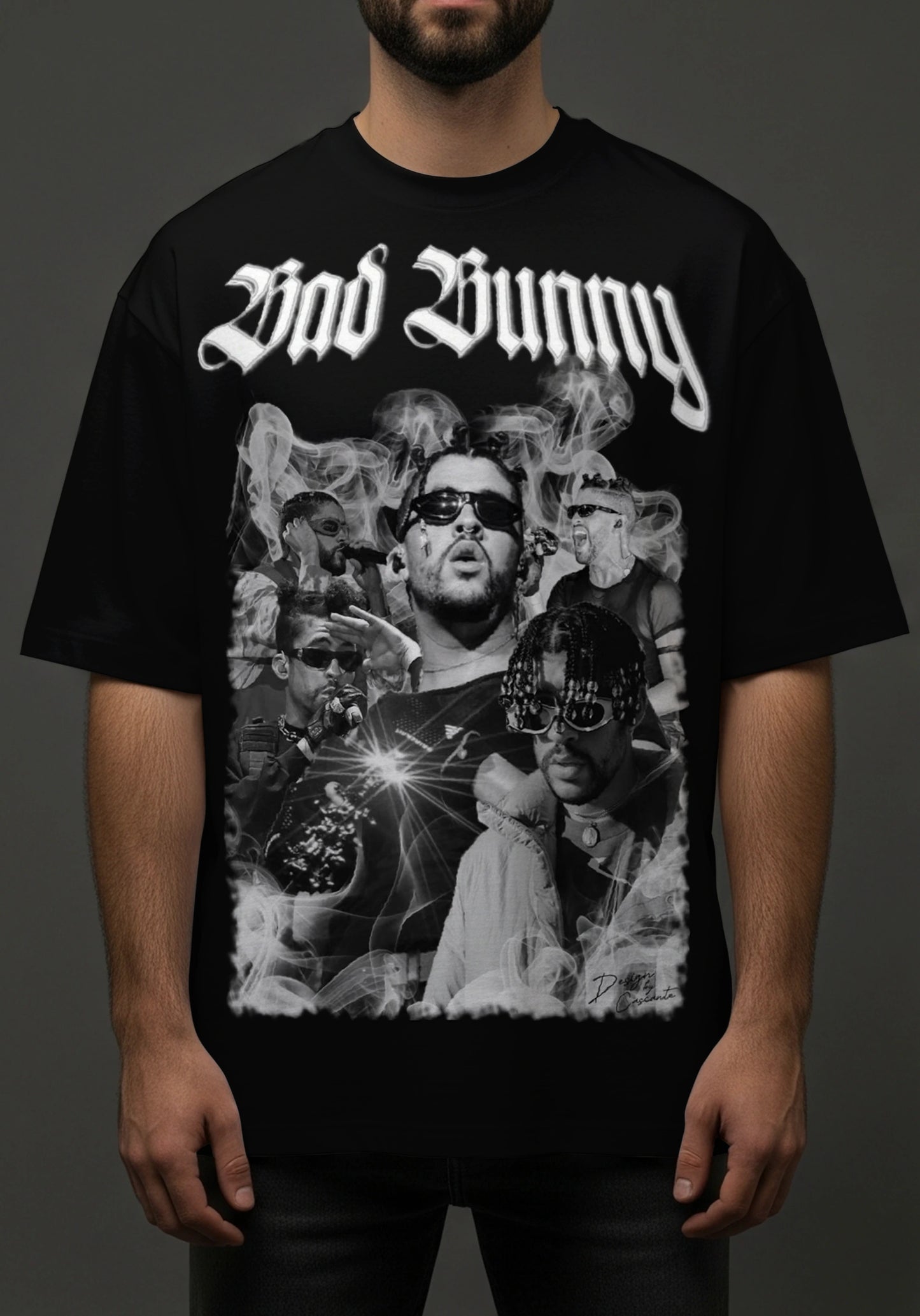 Diseño Bad Bunny BW