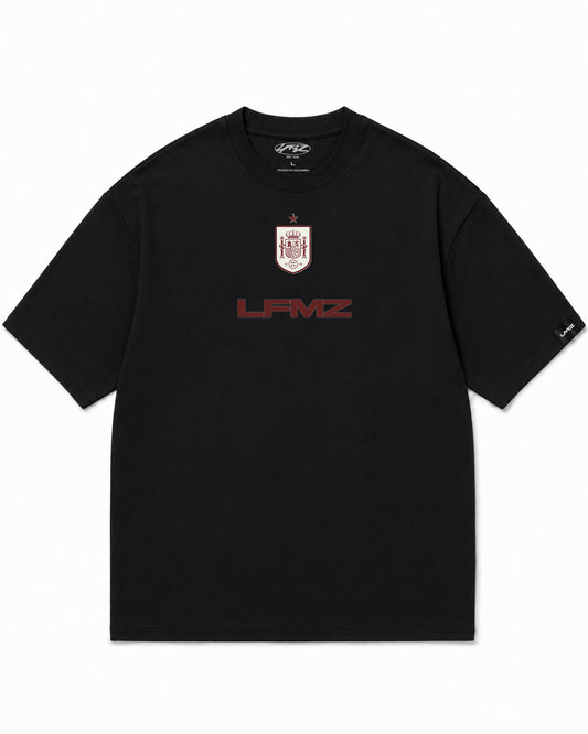 Camiseta En Algodon Premium Lamine Yamal Color Negro
