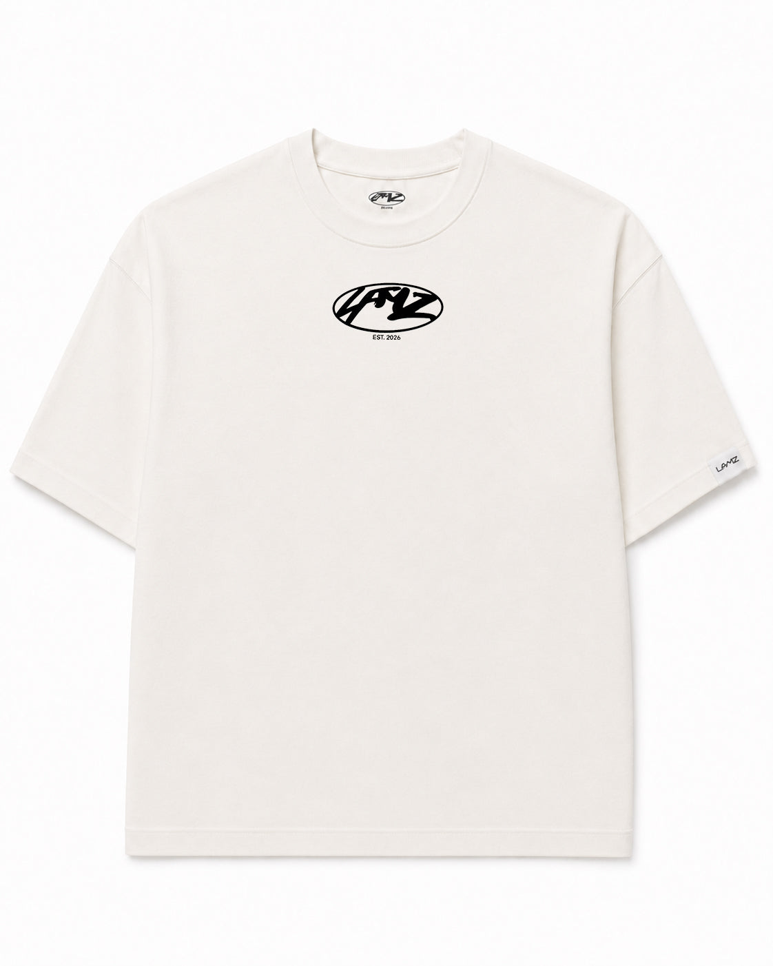 Camiseta En Algodon Premium R10 Color Ivory