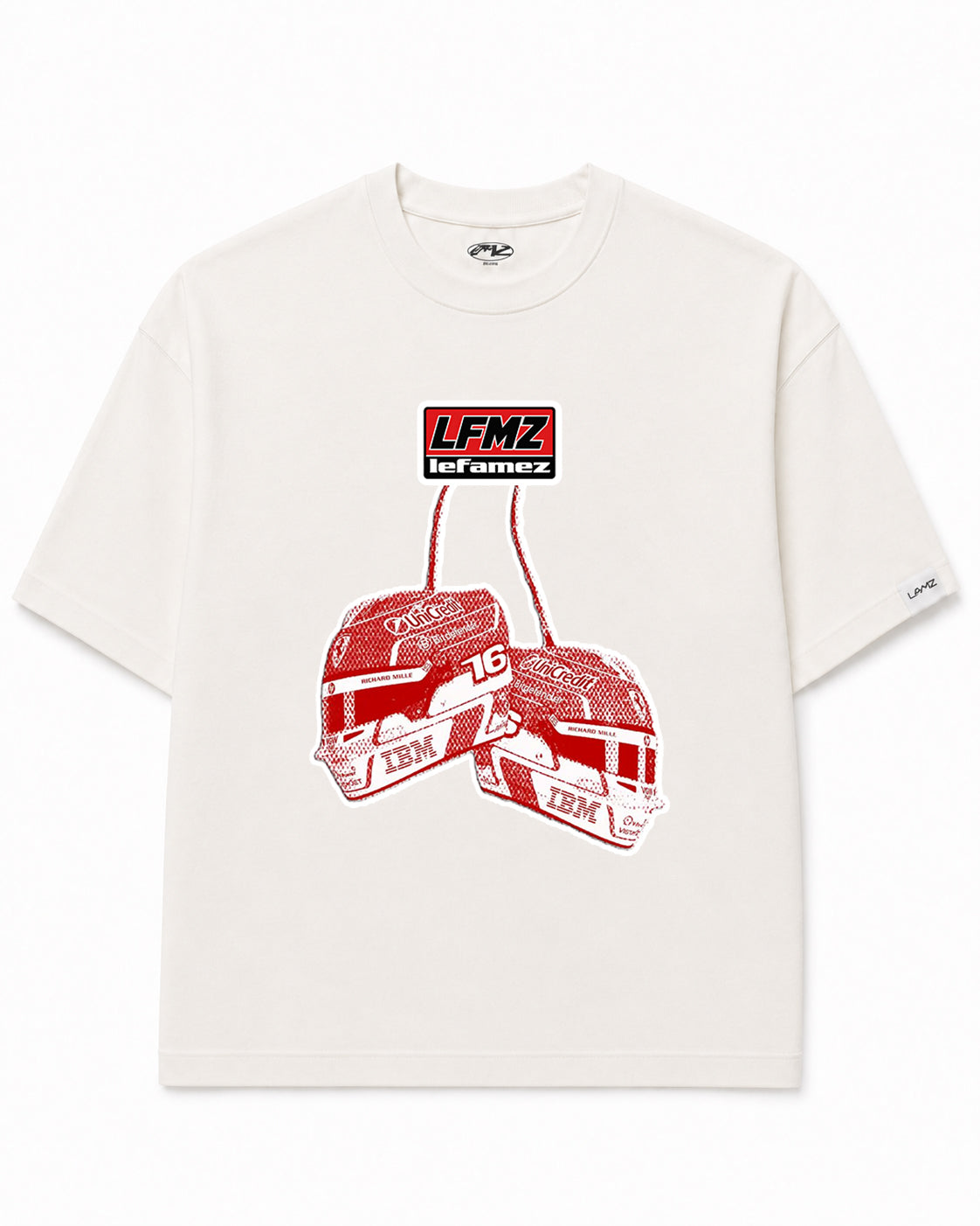 Camiseta En Algodon Premium Soul Of Race Color Ivory