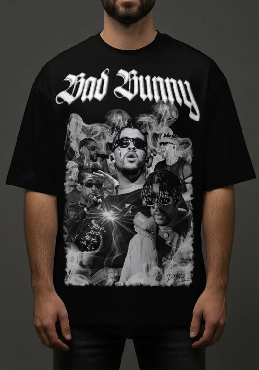 Diseño Bad Bunny BW
