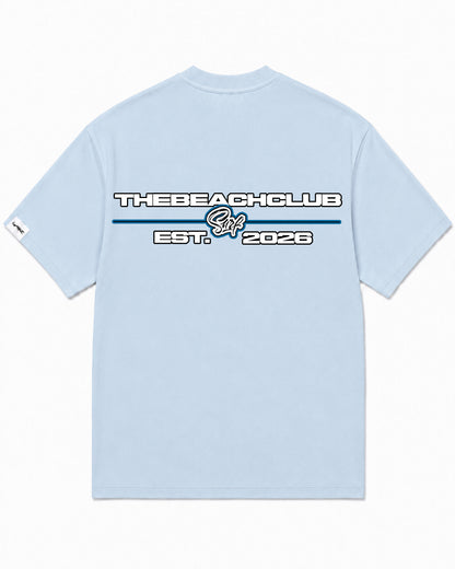 Camiseta En Algodon Premium Dream Color Azul Medio