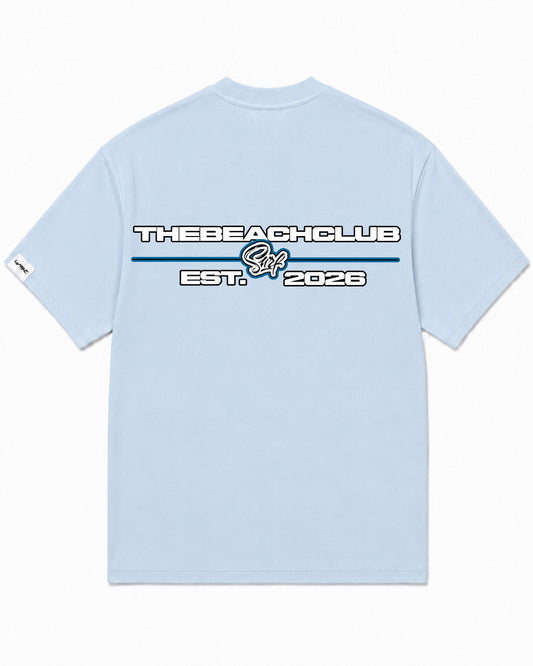Camiseta En Algodon Premium Dream Color Azul Medio