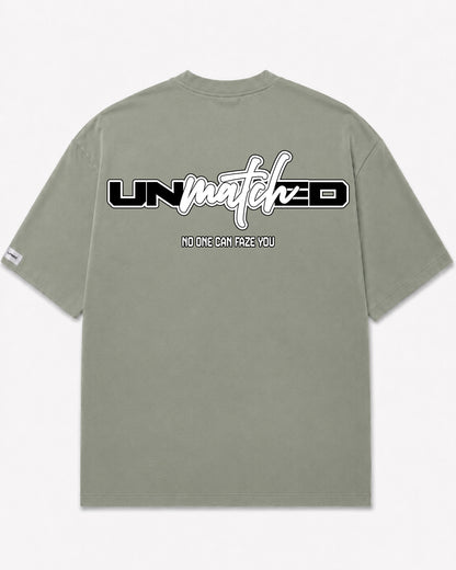 Camiseta En Algodon Premium Unmatched Color Verde Seco