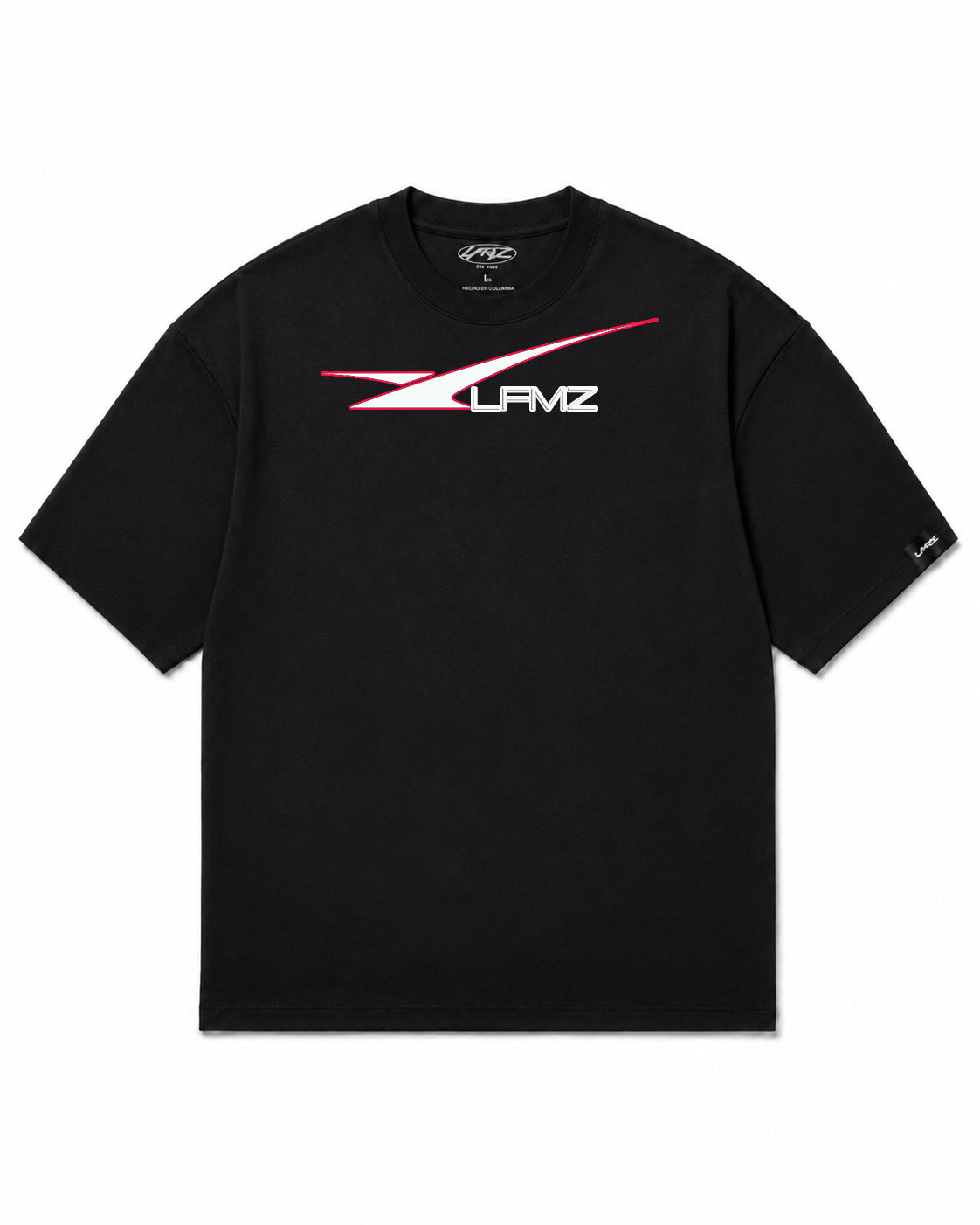 Camiseta En Algodon Premium Cr7 Color Negro