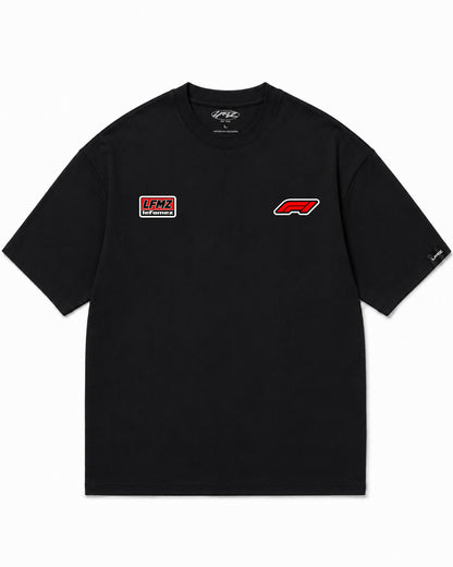 Camiseta En Algodon Premium F1 Edition Color Negro
