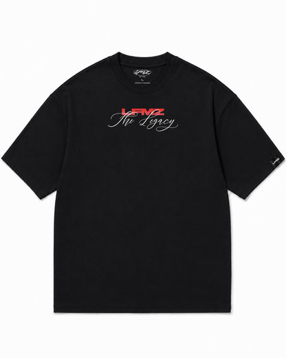Camiseta En Algodon Premium Mj Legacy Color Negro