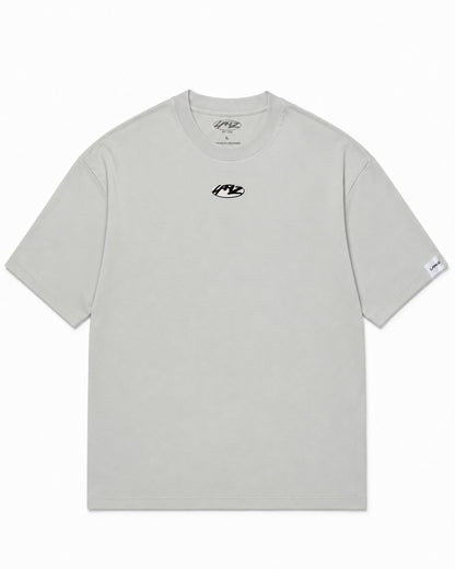 Camiseta En Algodon Premium Design The Life Color Cemento
