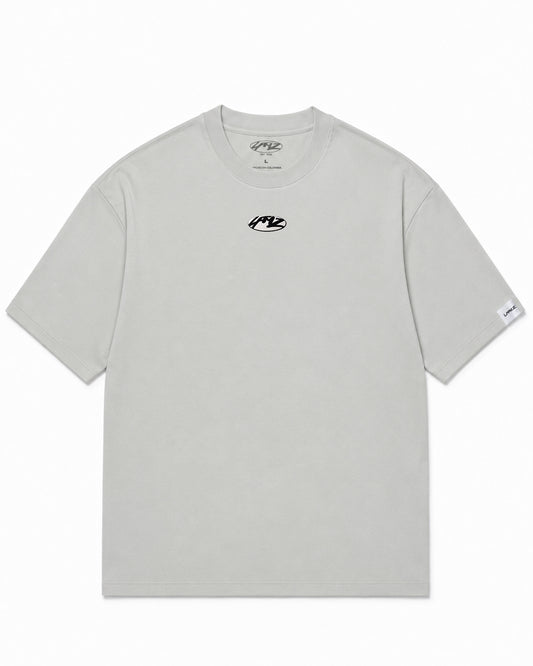 Camiseta En Algodon Premium Design The Life Color Cemento