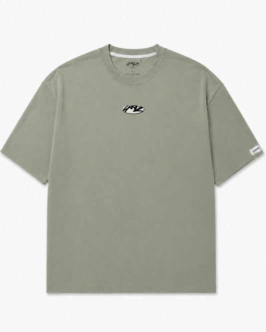Camiseta En Algodon Premium Unmatched Color Verde Seco